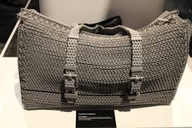 3d Printed Bag At 3d Systems Booth At Ces 2015 Triciclo