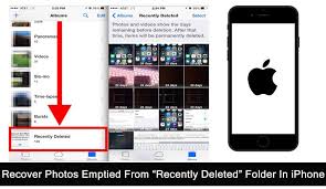 Recover Photos Emptied From Recently Deleted Folder In Iphone Delete Folder Recover Photos Photo Recovery Software