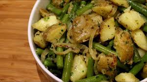 Potatoes And Green Beans Recipe Youtube Green Bean Recipes Green Bean Dishes Bean Recipes
