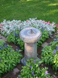 Garden Sundial Garden Inspiration Herb Garden Design Easy Landscaping