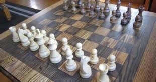 Diy Chess End Table Centsational Style Diy Chess Set Chess Table Chess