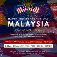Malaysia Day Celebration Event Invitation Event Poster Template Instagram Post Template Poster Template