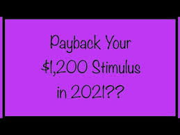Pay Back The 1 200 Stimulus Check In 2021 Ssa Ssdi Ssi Social Security Low Income Youtube
