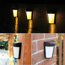 6 Led Solar Power Wall Mount Light Outdoor Garden Path Way Fence Yard Patio Lamp Solar Lamp Solarlamp S Solar Lamp Solar Wall Lights Solar Powered Lights