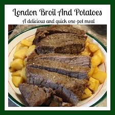 London Broil And Potatoes Recipe For The Ninja Cooking System Ninja Cooking System Recipes Ninja Cooking System Cooking London Broil