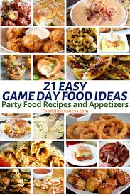 21 Easy Game Day Food Ideas Party Food Recipes And Appetizers Game Day Food Friendsgiving Recipes Appetizers Food