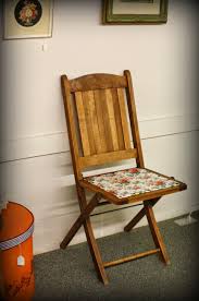 Cherry Blossom Paperie New Furniture Pieces Wood Folding Chair Wooden Folding Chairs Folding Chair Makeover