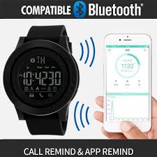 Ozellikler Skmei 1255 Skmei 1255 Bluetooth Skmei 1255 Akilli Saat 1255 Fonksiyonlar Bluetooth Cagri Hatirlatmak Kamera Kontrol Kal Bluetooth App Led