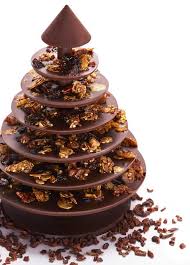 Sapin De Noel En Chocolat A Monter Soi Meme Et A Deguster Diy Art En Chocolat Fabrication Chocolat Chocolat