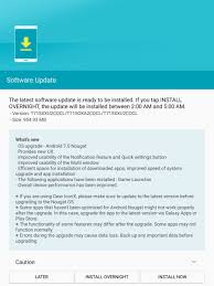 Android Nougat 7 0 Is Now Available To Be Download Via Ota On This Devices Called Samsung Galaxy Tab S2 8 0 And 9 7 Cong Nghệ