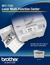 Brother Mfc 7340 Specifications Pdf Download Manualslib