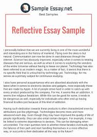 Personal Reflective Essays Example Inspirational Pin By Sample Essays On Example Of Reflective E Reflective Essay Examples Self Reflection Essay Essay Examples