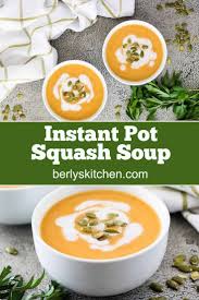 Instant Pot Acorn Squash Soup Recipe Acorn Squash Soup Squash Soup Acorn Squash