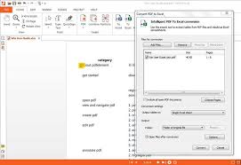 Convert Your Pdf To Excel Xlsx Xls With Nitro Pro