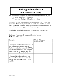 Writing An Introduction Persuasive Essay Writing Introductions Persuasive Writing Persuasive Essays