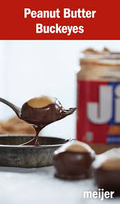 Peanut Butter Buckeyes Holiday Sweets Treats Peanut Butter Buckeyes Holidays Sweets