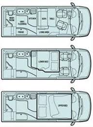 Sprinter Layouts Airstream Rv Mercedes Sprinter Camper Sprinter Camper