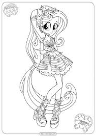 Printable Equestria Girls Fluttershy Coloring Pages My Little Pony Coloring Princess Coloring Pages Horse Coloring Pages