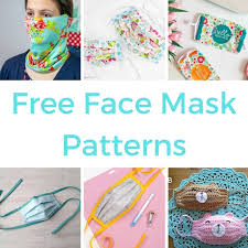 The list includes patterns with accompanying video tutorials, free printable patterns. Face Mask Patterns Free Printables Roundup Mum In The Madhouse