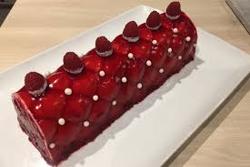 Buche Chocolat Blanc Framboise Guy Demarle Recette Buche Chocolat Blanc Framboise Chocolat Blanc Recette Dessert Noel