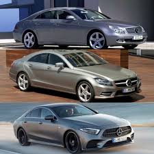 3 Generations Of Mercedes Benz Cls Class 2005 2012 2019 Mercedes Benz Cls Mercedes Benz Mercedes Cls