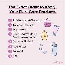 On australian orders over $59. The Exact Skin Care Routine Order To Properly Apply Your Products Shape