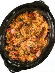 Slow Cooker Jambalaya Recipe Slow Cooker Jambalaya Easy Slow Cooker Recipes Crockpot Recipes Slow Cooker