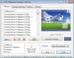 Evjo Wallpaper Changer Is A Wallpaper Manager That Can Change Your Background Images At Every Startup Once A Day O Free Wallpaper Wallpaper Nature Wallpaper