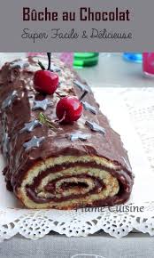 Buche Au Chocolat Super Facile Et Rapide Buche Au Chocolat Buche De Noel Facile Et Rapide Buche De Noel Chocolat Facile