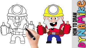 Dynamike or dynamite | brawl stars animation story brawl stars: Kleurplaat Brawl Stars Holbewoner Frank