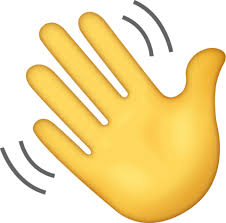 Waving Hand Emoji Free Download Ios Emojis Hand Emoji Emoji Wave Emoji
