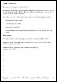 Poetry Writing In Homeschool Here S How Writing Poetry High School Writing Poetry