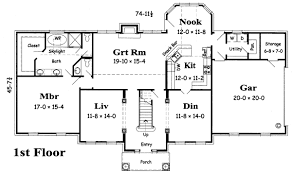 This size of house comes in bungalow or villa categories. 4 Bedrooms 2 Car Garage With Slab Foundation