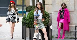 Emily In Paris Ces Looks Ultra Mode Qu On Copiera Toutes A Lily Collins Robe Soiree Noire S Habiller Mode Parisienne
