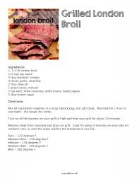 Simple And Delicious Grilled London Broil Recipe London Broil Recipes London Broil Grilled London Broil