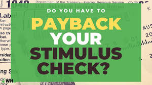 Irs Requires To Payback Your Stimulus Check Youtube