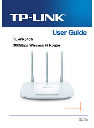 Tp Link Tl Wr845n User Manual Pdf Download Manualslib