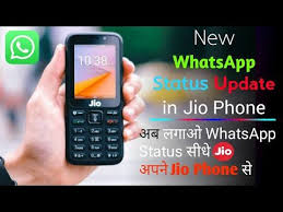 Jio Phone New Whatsapp Status Update I All New Features In Jio Phone 2020 Youtube Status Update Whatsapp Phone