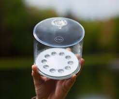 Perfect For Outdoor And Indoor Use Luci Is An Led Solar Lantern That S Inflatable Collapsible Waterproof Solar Lights Outdoor Solar Lights Solar Wall Lights