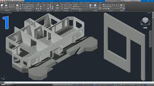 Autocad 3d Villa Modelleme Ders 1 3d Duvar Cizmek Autocad Villa Modelleme