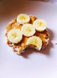 Tuerie Galette De Riz Beurre De Cacahuetes Maison Banane Beurre De Cacahuete Maison Galette De Riz Beurre De Cacahuetes