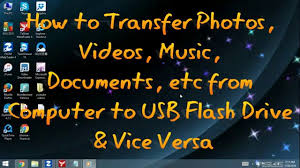 How To Transfer Move Copy Files From Computer To Usb Flash Drive Vice Versa Flash Drive Usb Flash Drive Driving