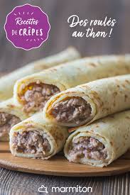Crepes Roulees Au Thon Recette Crepes Recette Facile Recette Facile Et Rapide Recettes De Cuisine