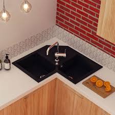 Evier 2 Bacs Meuble Angle Cuisine Decoration Interieure Cuisine Evier