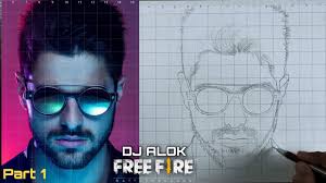 Miyata lee, garena free fire. Dj Alok Drawing How To Draw Dj Alok Free Fire Dj Alok Drawing Step By Step Outline Tutorial Youtube