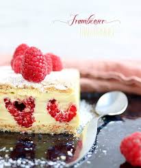 Gateau Framboisier Traditionnel Recette Framboisier Recette De Gateau D Anniversaire Gateau A La Framboise