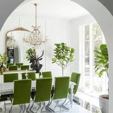 Green And Black Dining Rooms Design Decor Photos Pictures Ideas Inspiration Paint Colors And Green Dining Chairs Green Dining Room Dining Table Marble