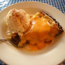 Buffalo Grill Offers Its Famed Apple Pie By Itself A La Mode Or With Cheddar Cheese However Combining All Three Options Isn Food Pie A La Mode Cheddar Cheese