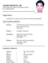 It is a customized format as per the job an individual is applying to. 46 For Simple Job Resume Format Resume Format