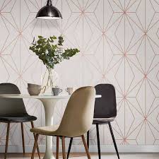 Harmony White Rose Gold Wallpaper White Wallpaper Graham Brown Rose Gold Wallpaper Harmony White Gold Wallpaper